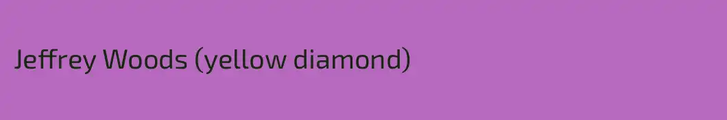 Jeffrey Woods (yellow diamond)